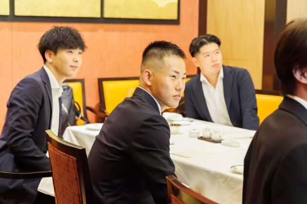 内定者と先輩社員の交流